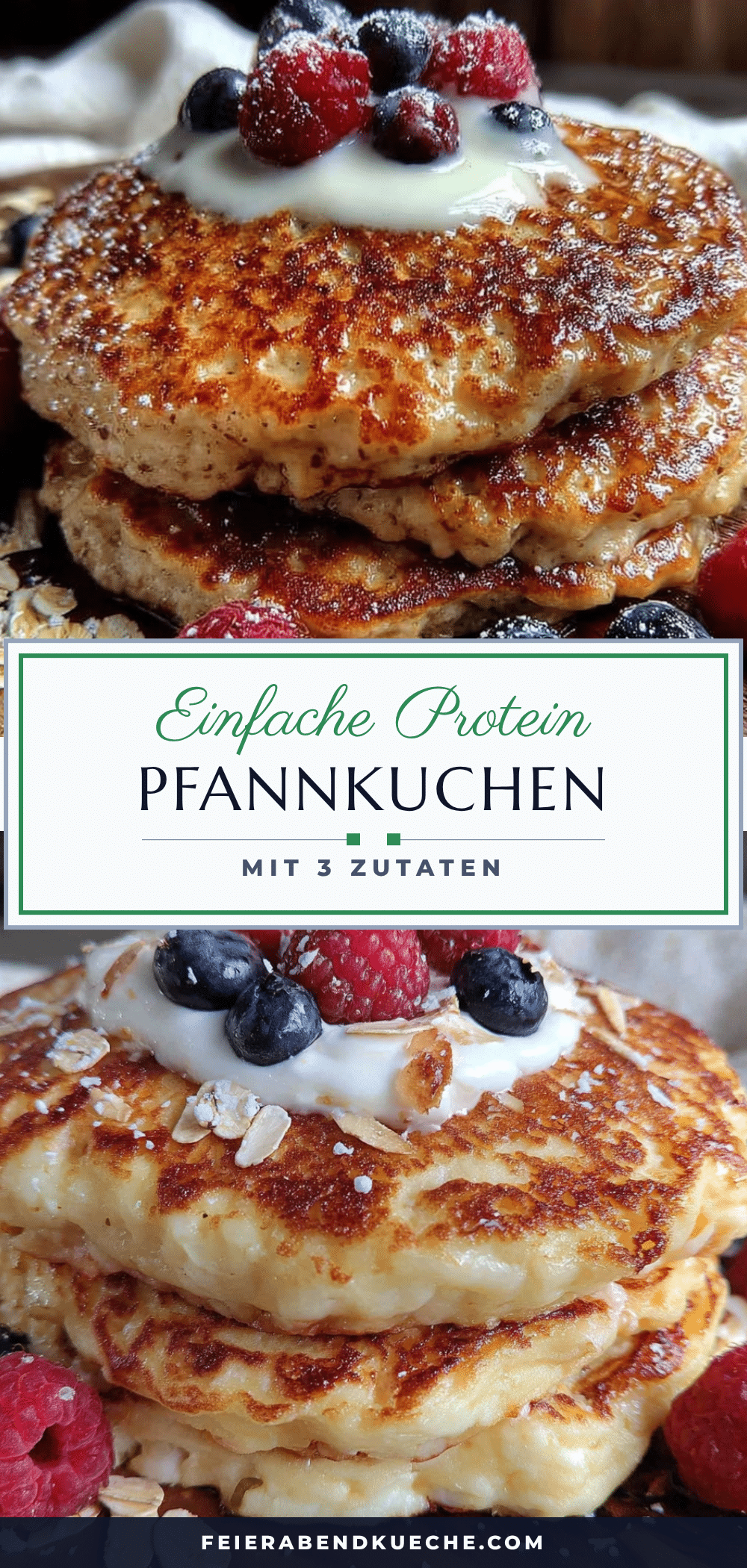 Protein-Pfannkuchen mit 3 Zutaten recipe