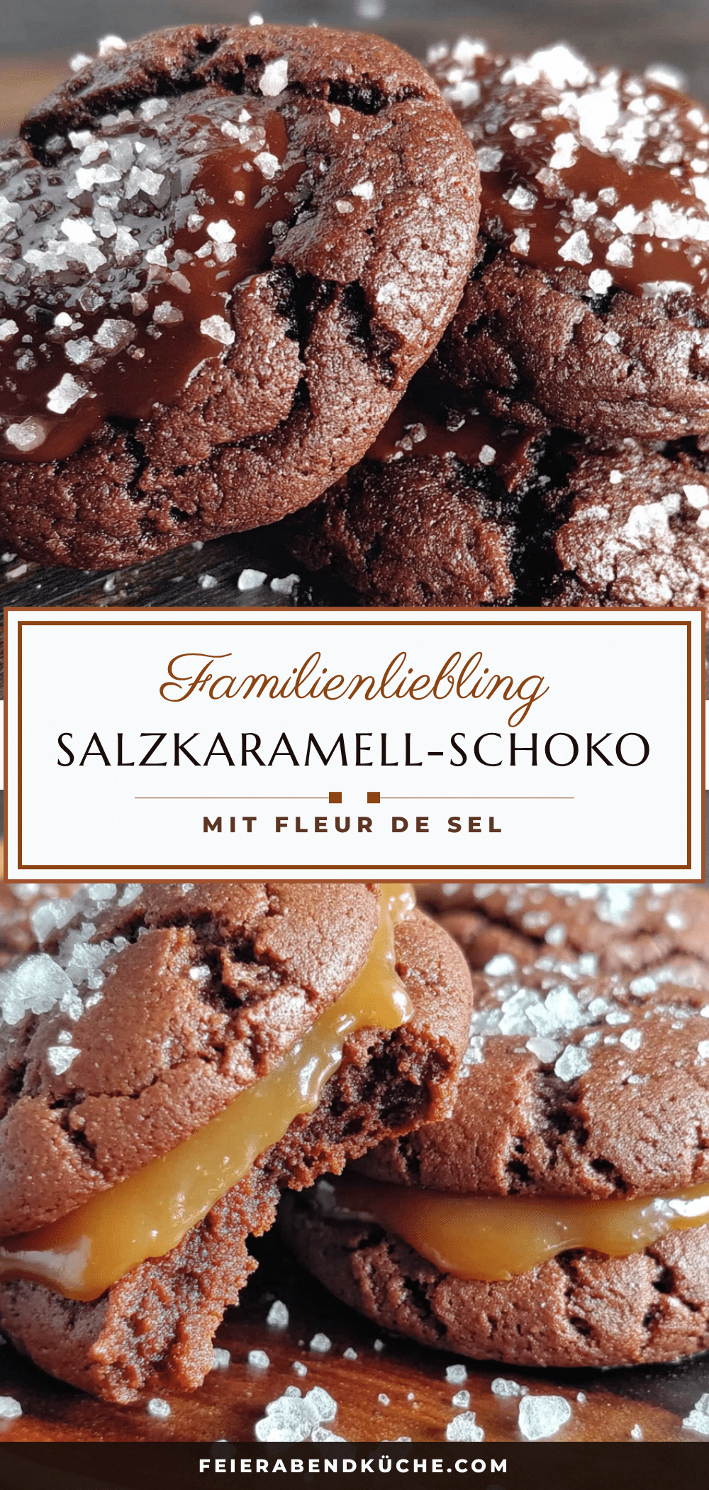Salzkaramell-Schoko-Plätzchen mit Fleur de Sel recipe